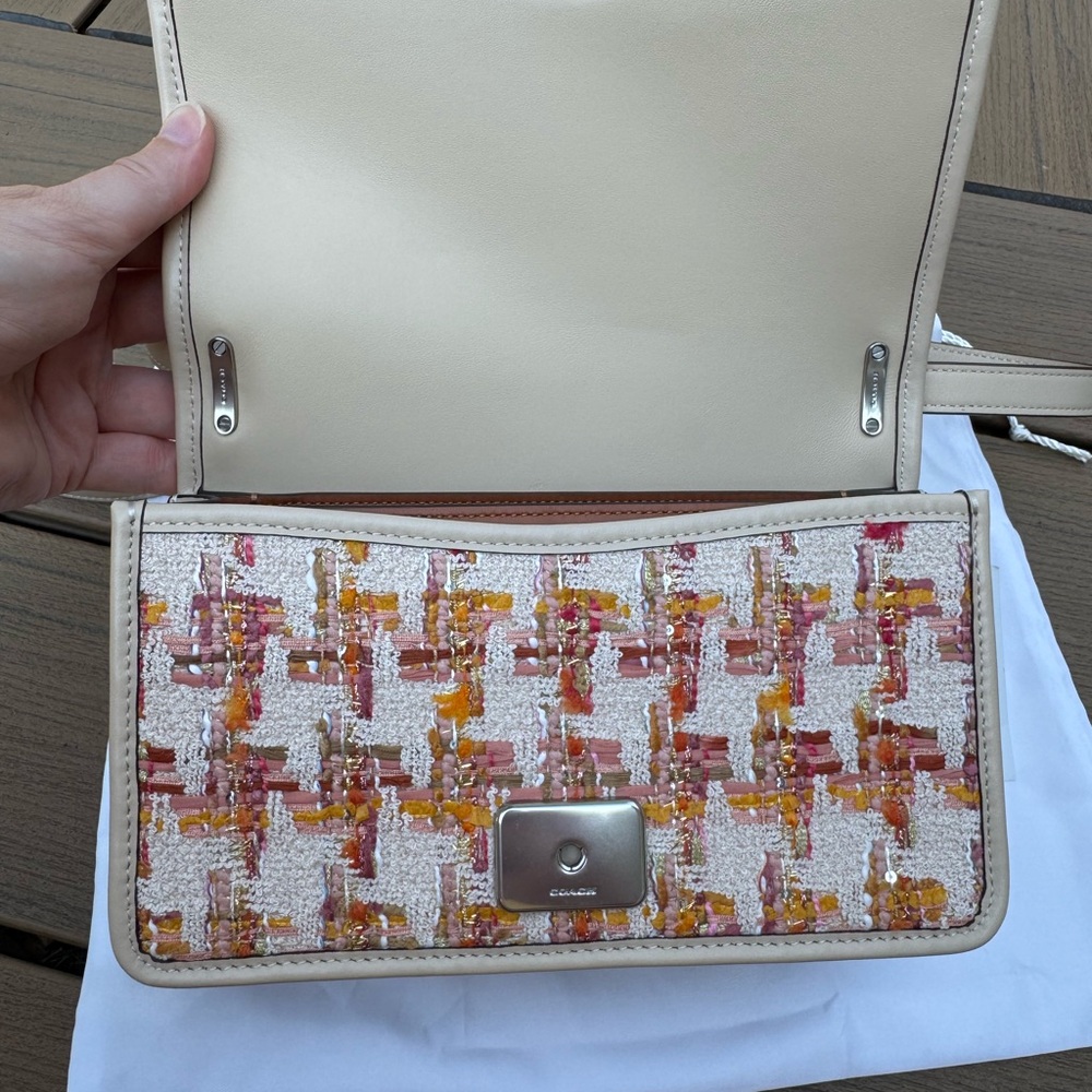 Coach Tweed Bandit Shoulder Bag CP153 - Picture 14 of 15